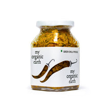Load image into Gallery viewer, Green Chilli Pickle - 150g | My Organic Earth