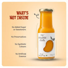 Load image into Gallery viewer, Kesar Mango Pulp – 200ml Authentic Kesar Mango | My Organic earth
